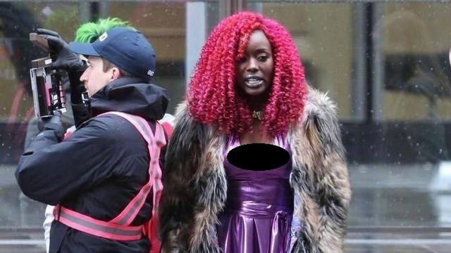 Anna Diop di Serial Titans