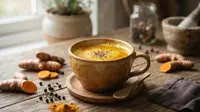 Cara Membuat Minuman Kunyit dan Lada Hitam, Solusi Alami Atasi Pegal dan Kembung