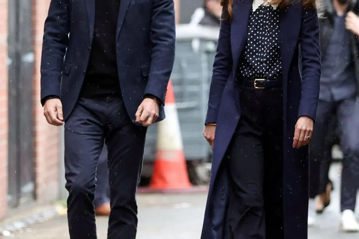 Gaya Kompak Kate Middleton dan Pangeran William Perangi Gangguan Kesehatan Mental Anak
