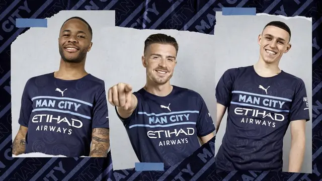Jersey Baru Ketiga Manchester City