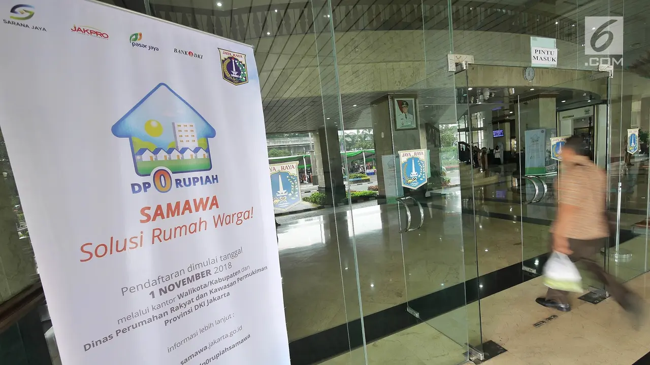 Hari Pertama, Pendaftaran Rumah DP 0 Rupiah Masih Sepi