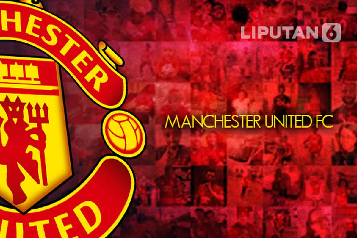 ilustrasi logo manchester united