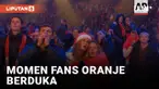 Pendukung Belanda enggelar nonton bareng di Johan Cruyff arena Amsterdam untuk menyaksikan Belanda kontra Argentina di babak perempat final piala dunia 2022. namun Belanda kali ini belum mampu mengatasi perlawanan Argentina dan harus tersingkir di ba...