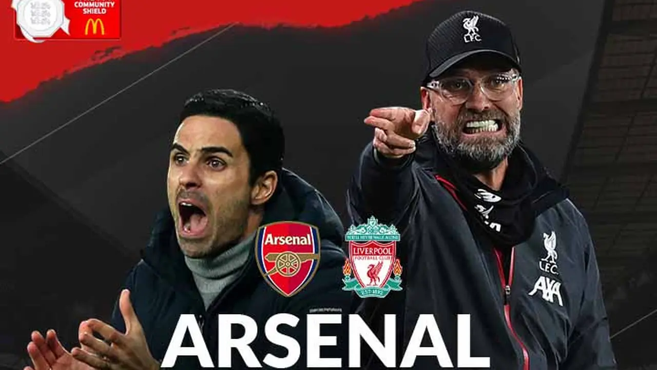 Community Shield - Arsenal Vs Liverpool - Head to Head Pelatih