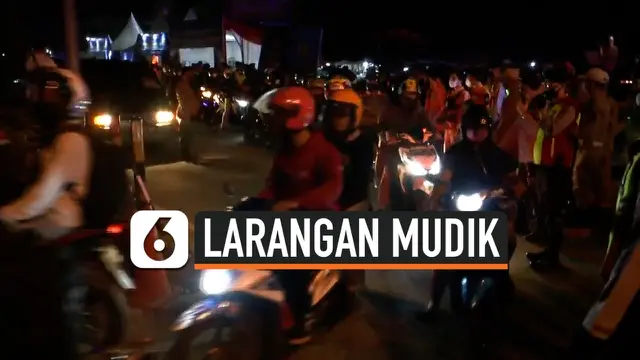 VIDEO: Petugas Meloloskan Pemudik di Jalur Pantura Karawang