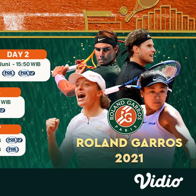 Jadwal French Open 2021