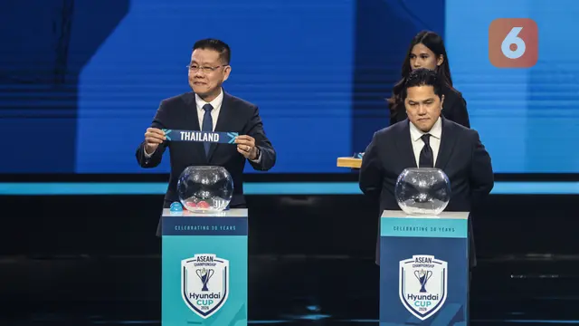 Foto: Momen Drawing Piala AFF 2026, Timnas Indonesia Satu Grup dengan Juara Bertahan Vietnam