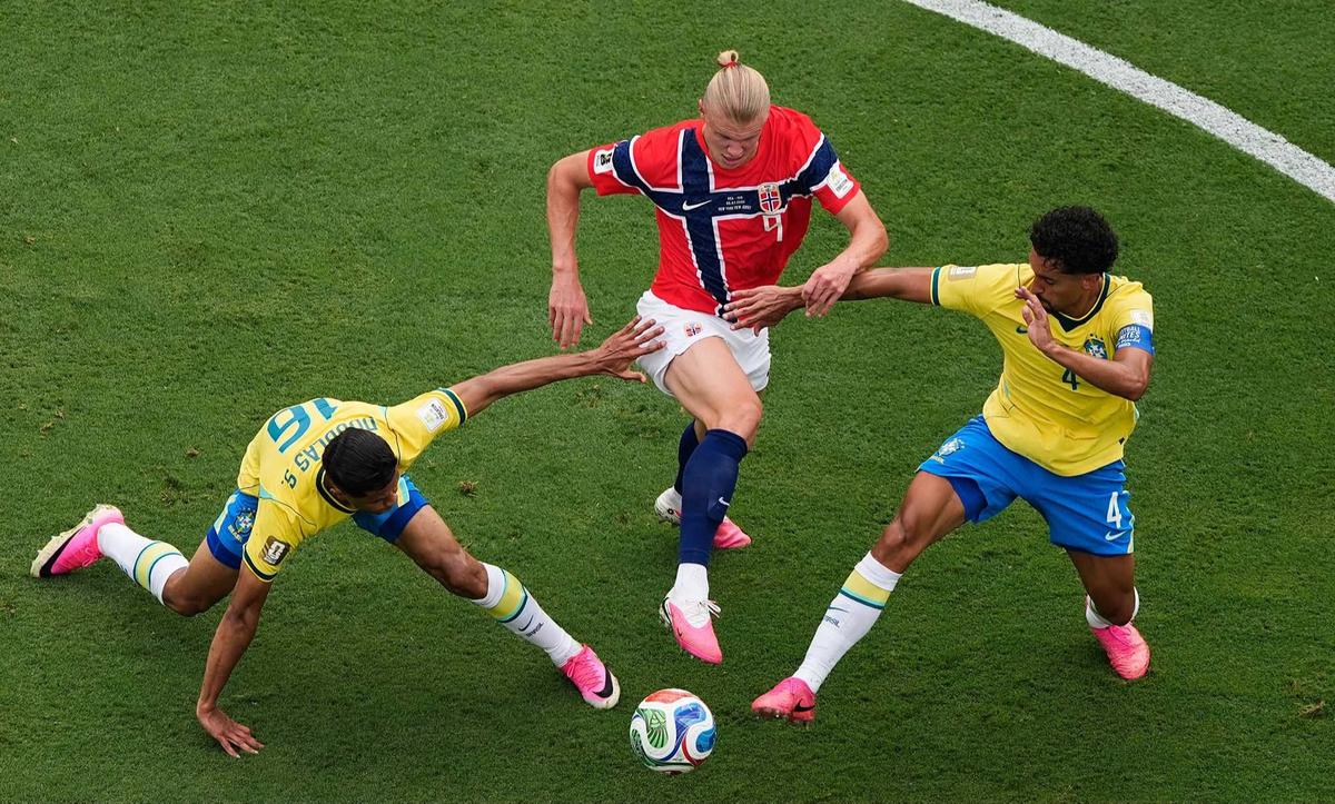 FOTO: Norwegia Singkirkan Brasil di Piala Dunia 2026