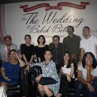 Para pemain film The Wedding and Bebek Betutu. foto: ganlob.com