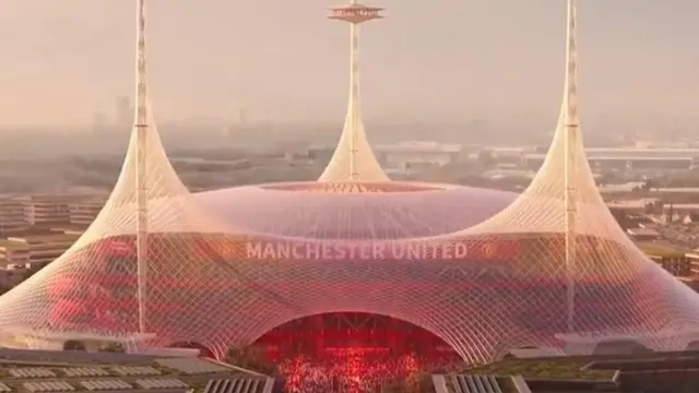 Desain calon stadion baru Manchester United