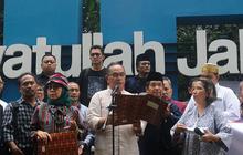 FOTO: Bacakan 'Seruan Ciputat', Sivitas Akedemika UIN Jakarta Desak Presiden Netral dan KPU Profesional di Pemilu 2024