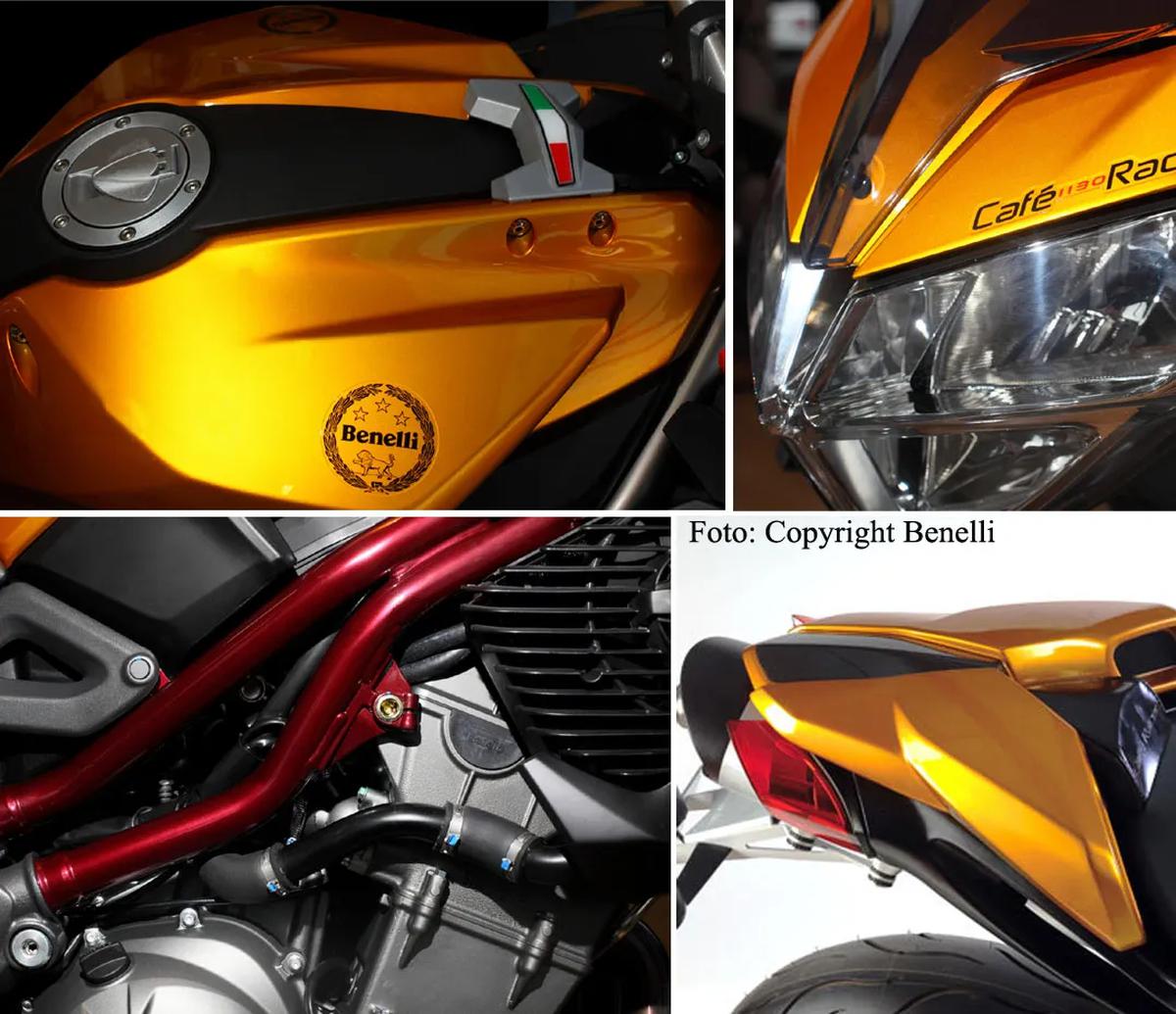 Benelli Cafe Racer TNT 1130