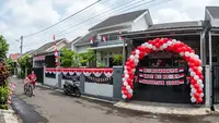 9 Ide Dekorasi 17 Agustus di Pagar Rumah, Tampilan Hunian Makin Meriah