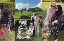 Potret BCL Ziarah ke Makam Bareng Keluarga Mendiang Ashraf Sinclair, Caption Haru Penuh Makna