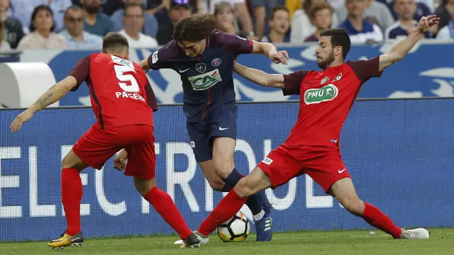 Les Herbiers, Paris Saint-Germain, Piala Prancis
