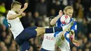 <p>Situasi tersebut dimanfaatkan Everton. Tendangan spektakuler Michael Keane dari luar kotak penalti tak bisa diantisipasi kiper Hugo Lloris dan masuk mulus ke gawang. (AP Photo/Jon Super)</p>
