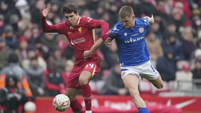 Foto: Comeback Manis Federico Chiesa Bersama Liverpool, Akhirnya Cetak Gol Perdana