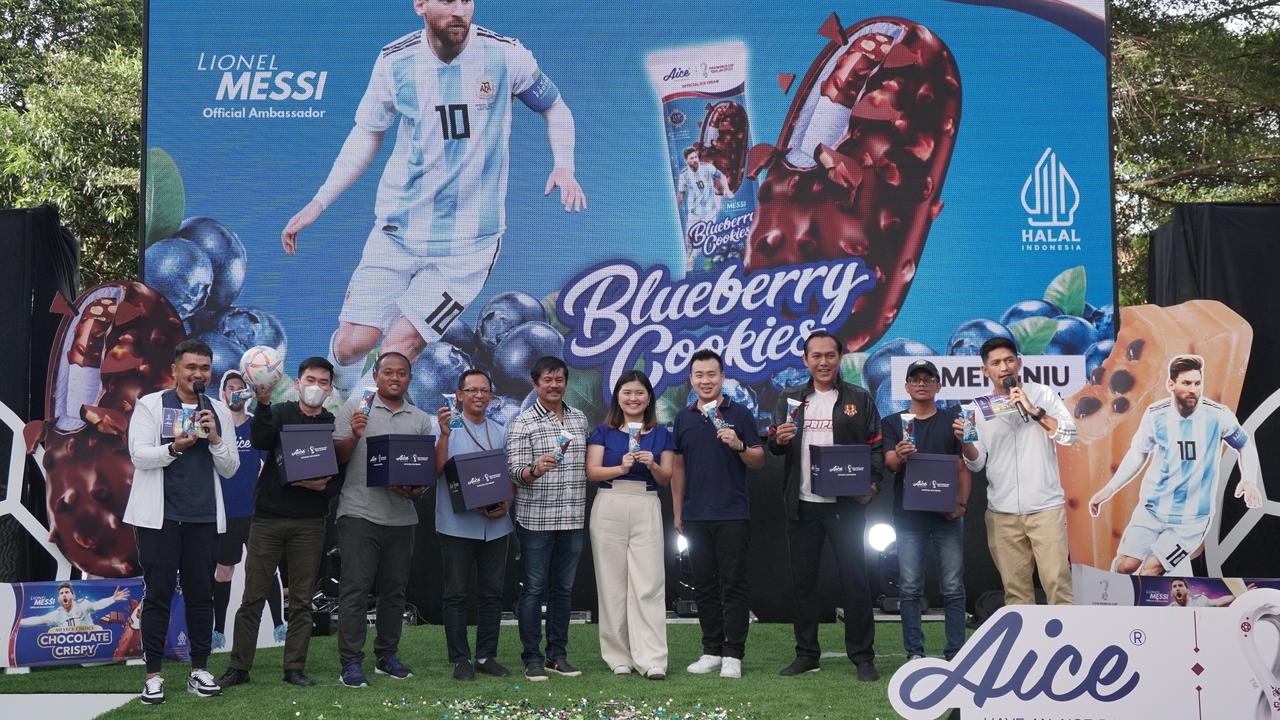 Mbappe dan Messi Jadi Brand Ambassador Es Krim Aice