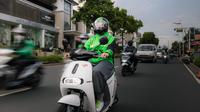 Electrum, usaha patungan antara Gojek dan TBS Energi Utama telah  menandatangani Nota Kesepahaman (MoU) dengan Gogoro (Dok Gojek)
