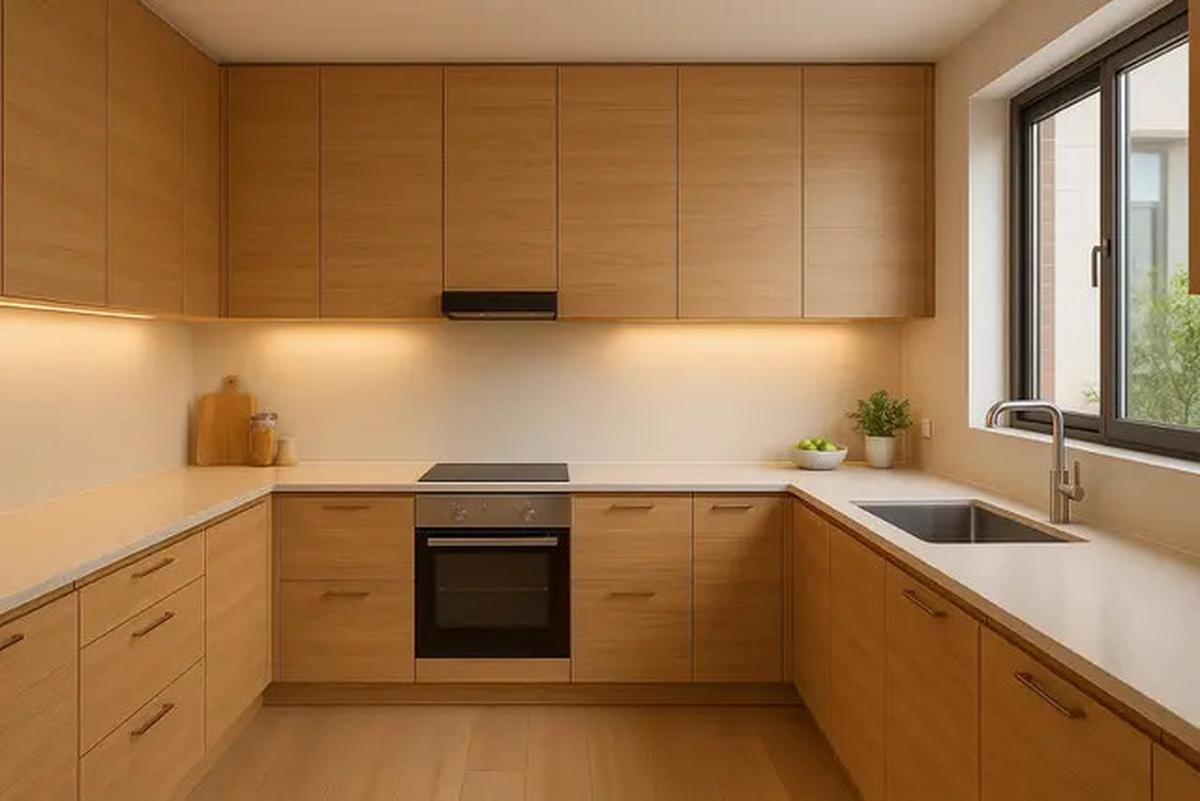 7 Model Dapur Bentuk U Minimalis, Fungsional dan Elegan untuk Hunian Modern di 2025