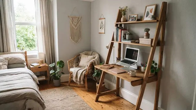 Inspirasi Ruang Kerja di Dalam Kamar Tidur