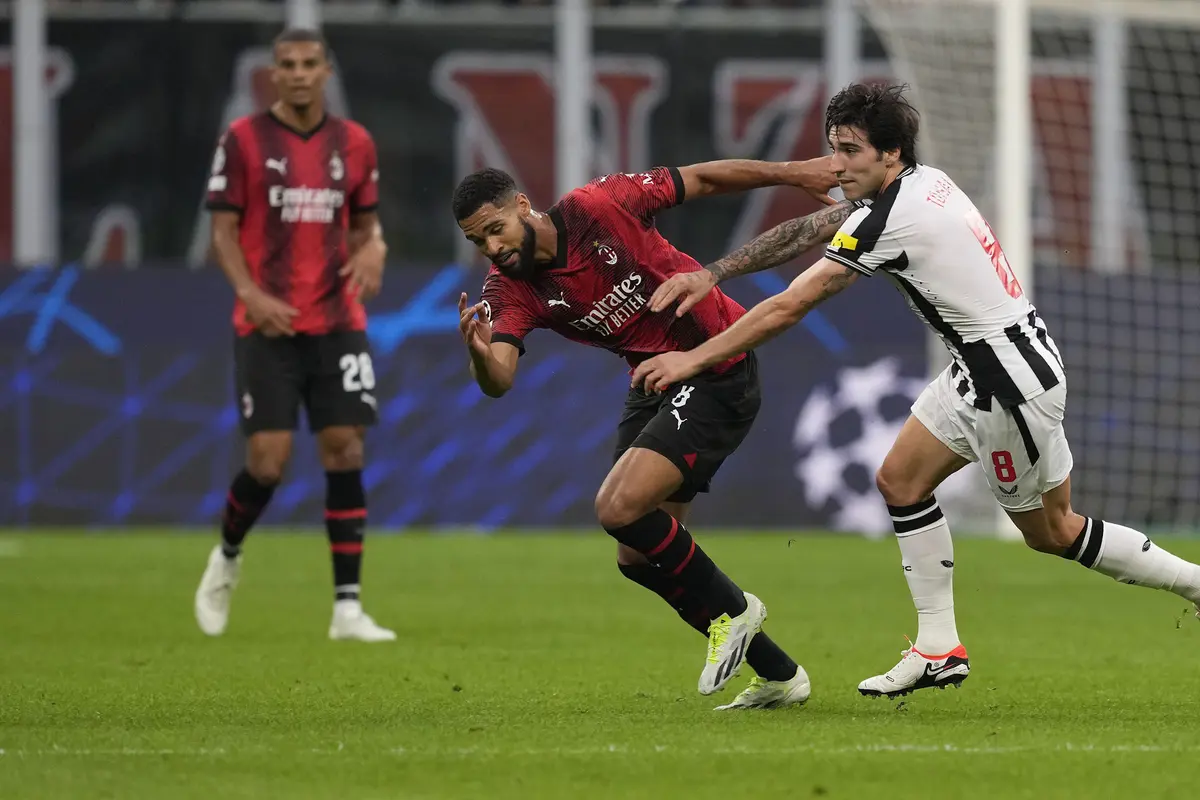 Foto: Pulang ke San Siro, Aksi Sandro Tonali Bawa Newcastle United Petik Hasil Imbang Kontra Sang Mantan di Liga Champions