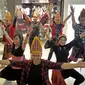 Penampilan peserta tari saat flashmob putaran pertama di Grand Indonesia, Jakarta. (Foto oleh: Immanuela Harlita Josephine)