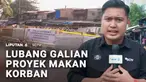 Proyek lapangan multifungsi yang sejatinya diperuntukkan kepentingan warga justru makan korban jiwa. Di lokasi sudah ada Putu Bagus.