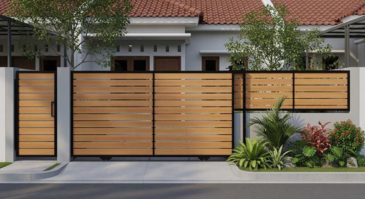 8 Model Pagar Besi Sliding Minimalis 2025, Cocok untuk Rumah di Lahan Terbatas