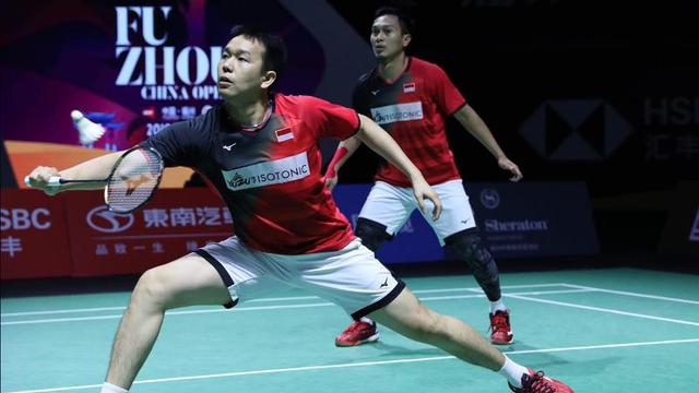 Ganda putra Indonesia, Mohammad Ahsan/Hendra Setiawan.