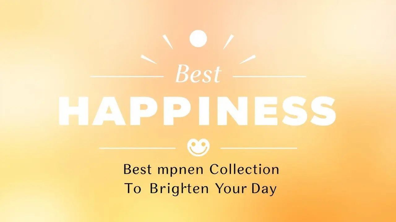 Happiness Quotes