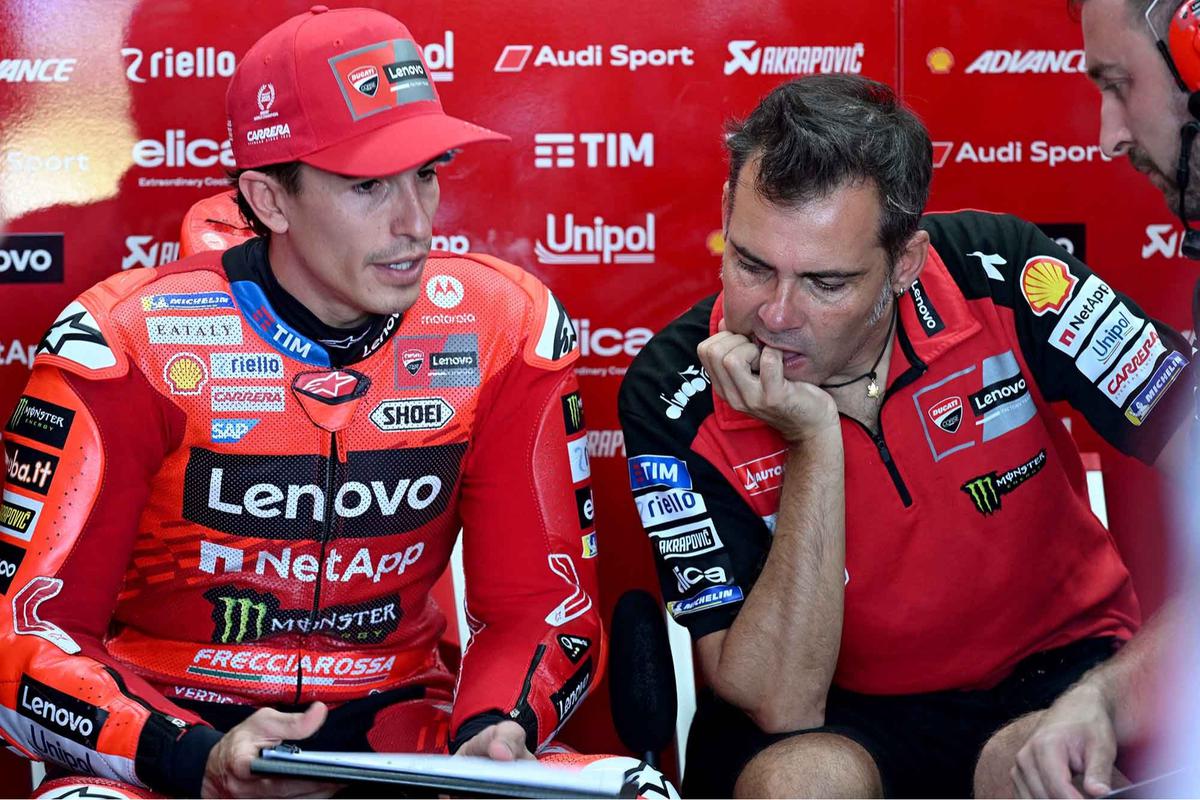 FOTO: Luca Marini Tercepat di Latihan Bebas MotoGP Mandalika, Marquez Masih Dibayangi Rekor