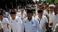 5 Ribu Relawan Prabowo-Hatta Long March Monas-TIM