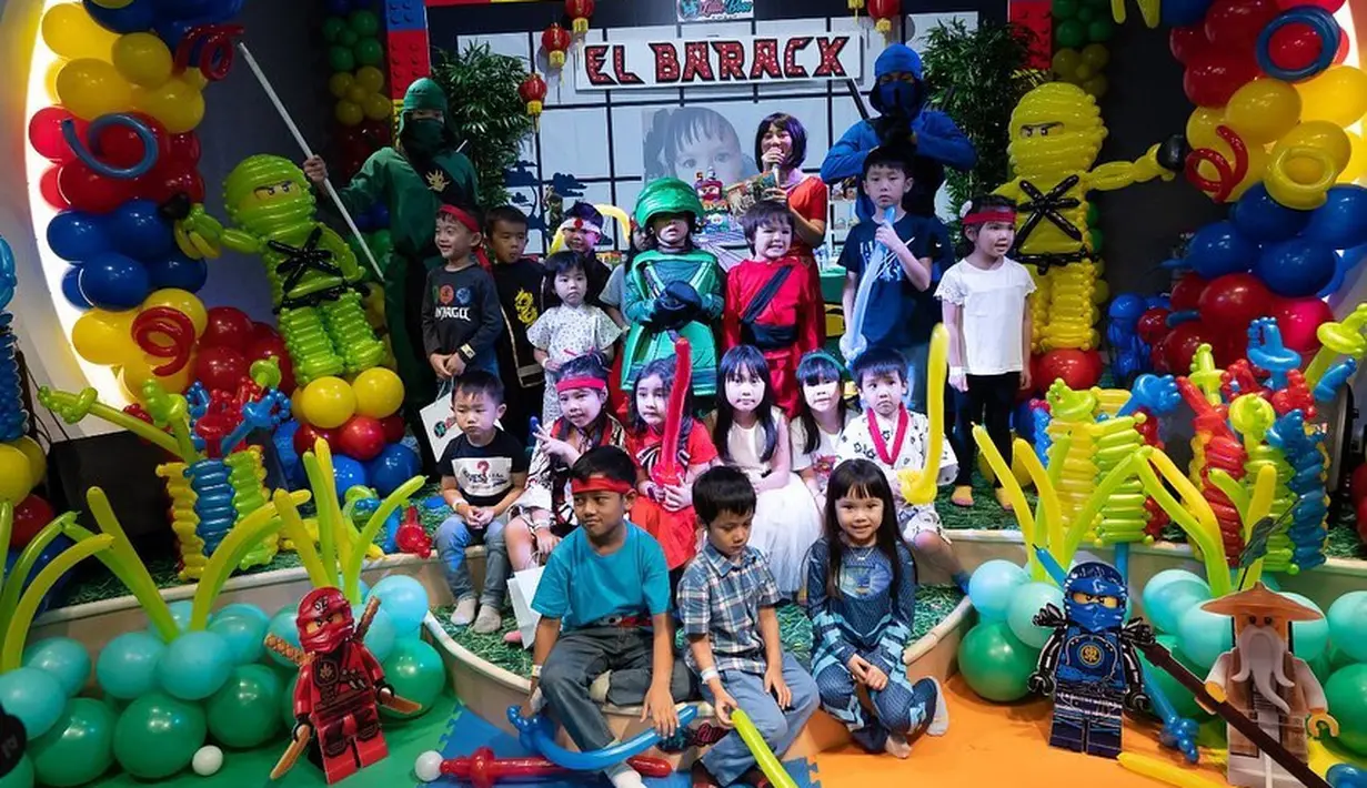 Ultah Anak Jessica Iskandar