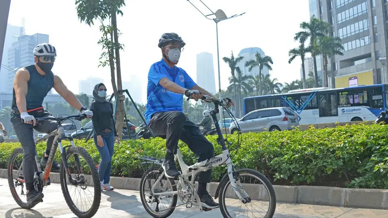 Sosialisasi Aturan Keselamatan Pesepeda dan Gerakan Peduli Kesehatan 3Mli