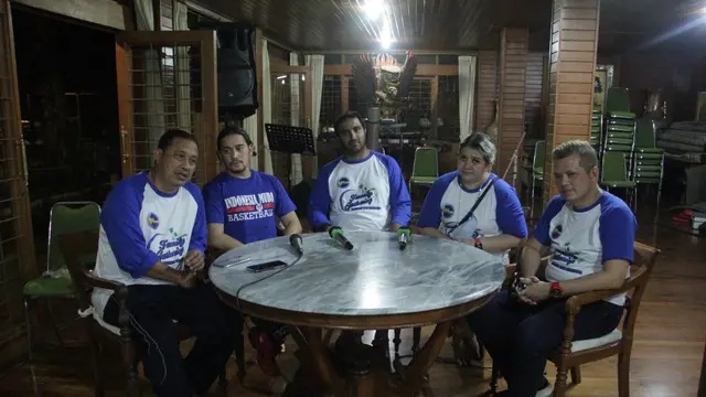 Mario Lawalata dan klub bola basket Indonesia Muda Jakarta