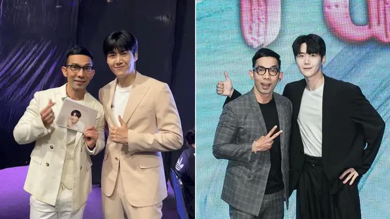 Indra Herlambang dan Artis Kpop, Kim Seon Ho (Sumber: Instagram/indraherlambang)