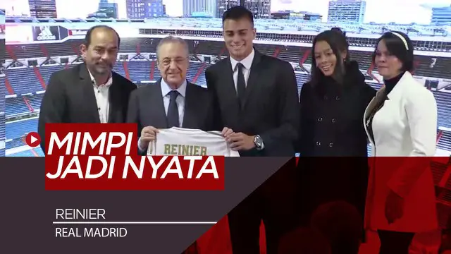 Berita Video Real Madrid Perkenalkan Pemain Terbaru Mereka, Reinier Jesus Carvalho