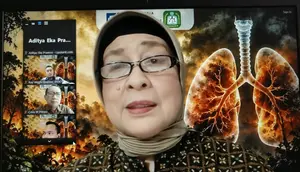 Nila Moeloek Bagikan Pengalaman Menangani Darurat Kesehatan Akibat Kabut Asap