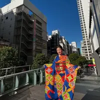 Gaya Haruka Nakagawa Dibalut Kimono saat Pulang Kampung.  [@haruuuu_chan]