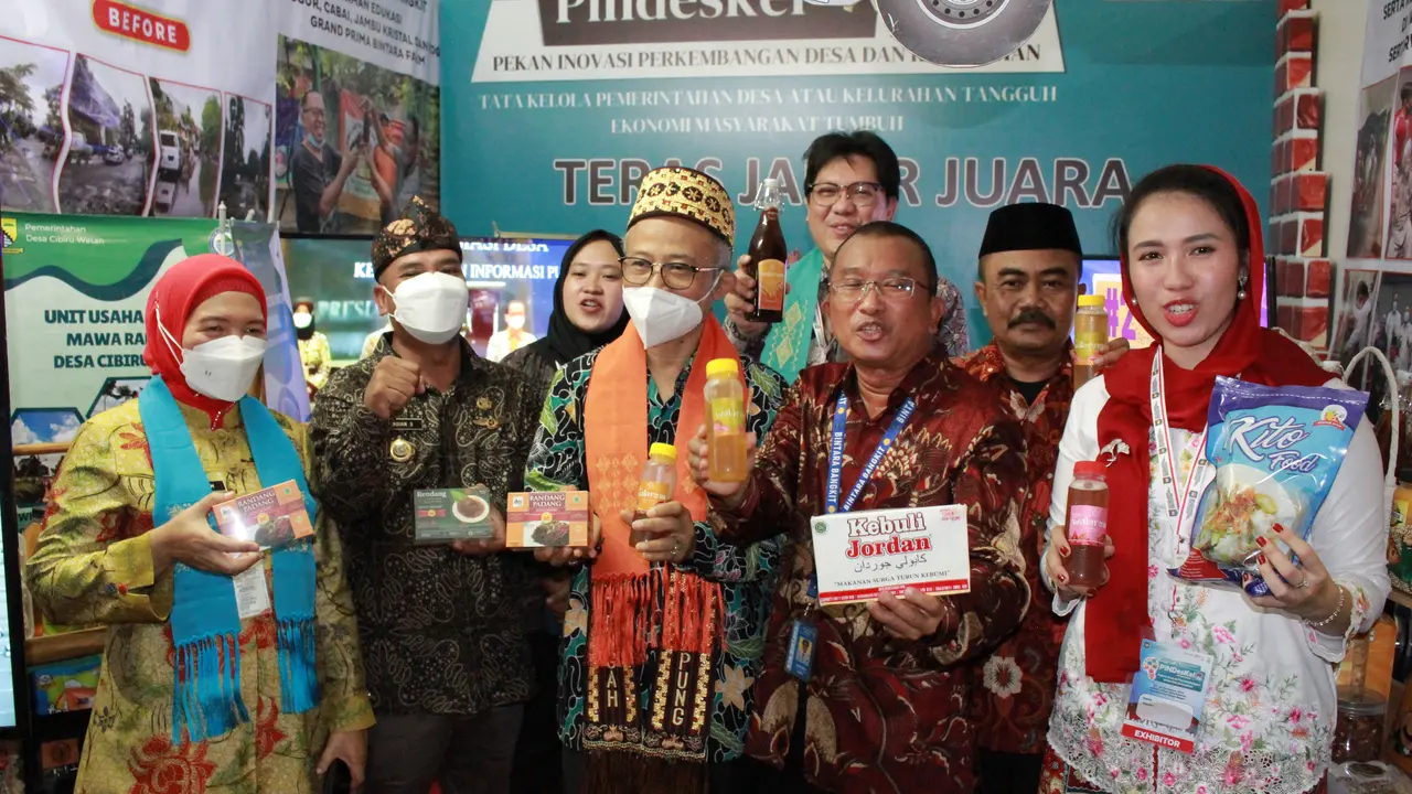 Sejumlah hasil inovasi dipamerkan di ajang Pekan Inovasi Desa Kelurahan (Pindeskel) 2022 yang digelar 23-24 November. (Ist)