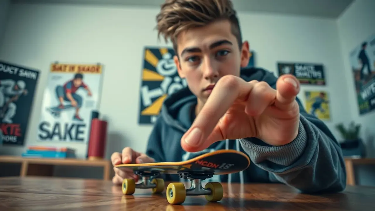 trik fingerboard