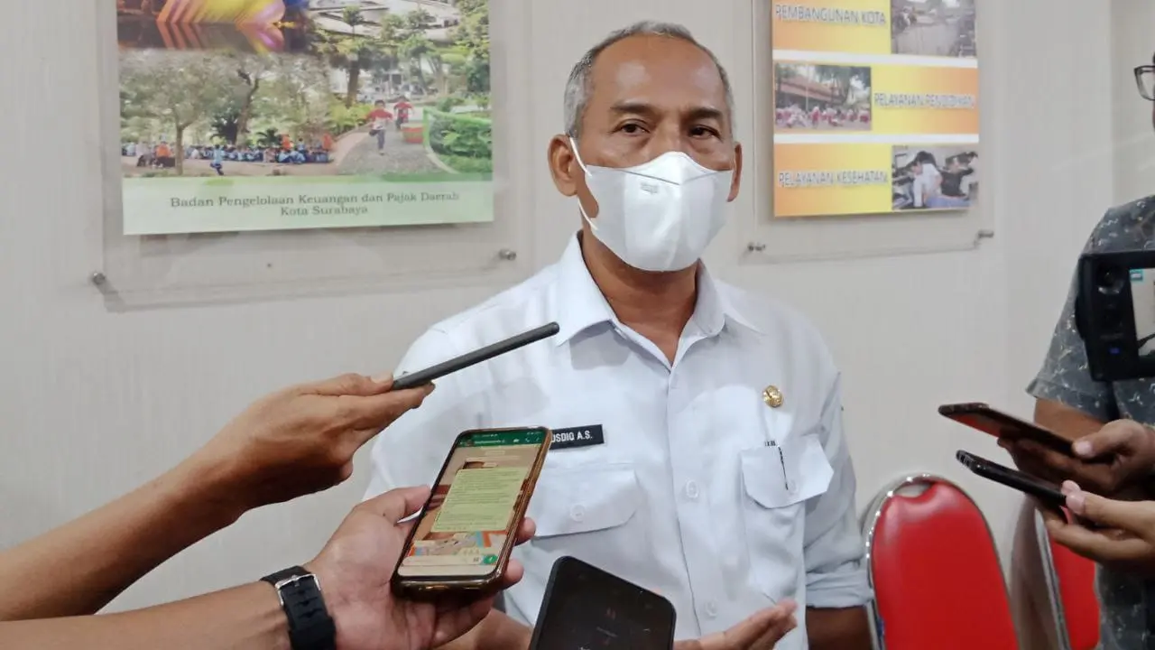Kepala Badan Pendapatan Daerah Kota Surabaya Musdiq Ali Suhudi. (Dian Kurniawan/Liputan6.com)