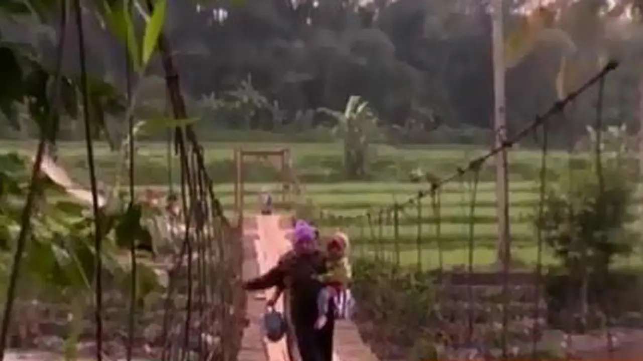 VIDEO: Jembatan Asa SCTV Akan Hubungkan 3 Desa di Sukabumi
