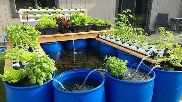 Desain Rumah dengan Kebun Sayur di Atas Kolam Ikan