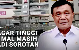 Pagar Tinggi di Mal Masih Jadi Sorotan