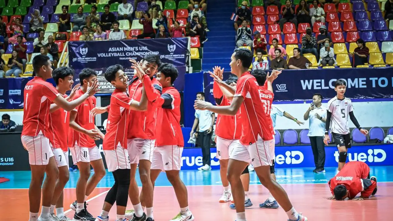 Timnas Voli Indonesia - Kejuaraan Voli Asia U-16 2025 - Bola Voli