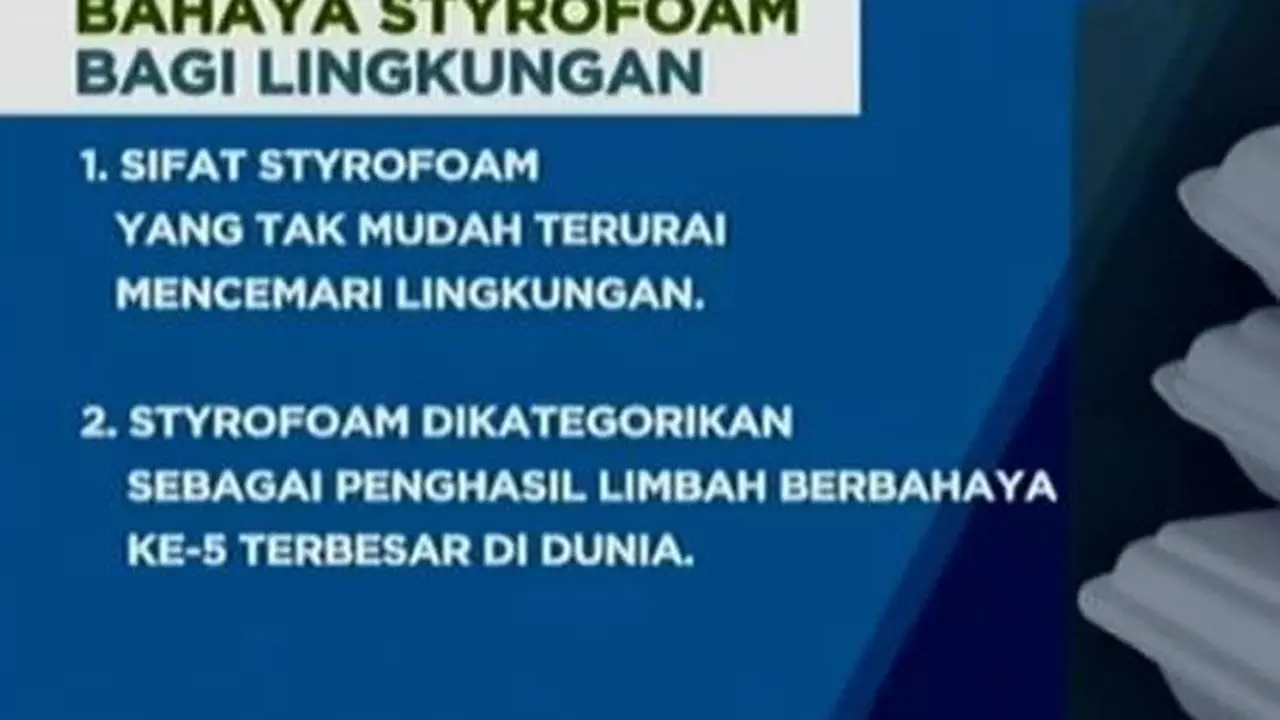 Larangan Styrofoam 