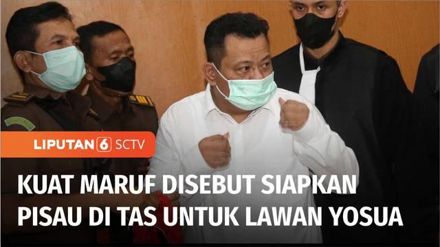 Terdakwa Kuwat Maruf, sopir keluarga Ferdy Sambo, JPU menyatakan, peran Kuwat Maruf cukup kuat, mulai dari peristiwa di rumah Magelang, hingga apa yang terjadi di rumah Kompleks Polri Duren III Jakarta Selatan.