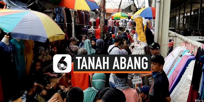 VIDEO: Abaikan PSBB, PKL Kembali Penuhi Pasar Tanah Abang